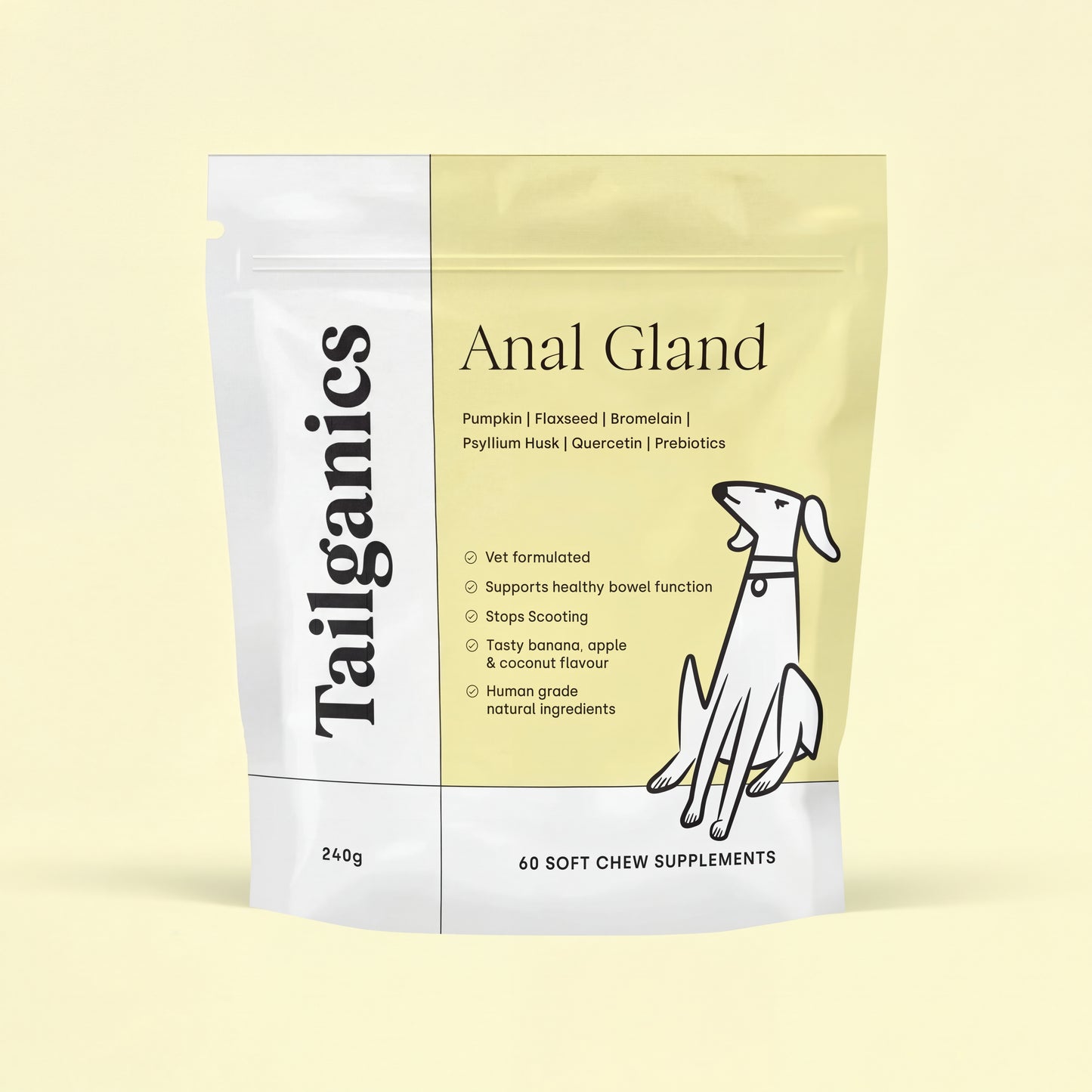 Tailganics™ Scooting & Odour Relief Chews