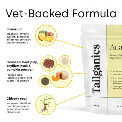 Tailganics™ Scooting & Odour Relief Chews