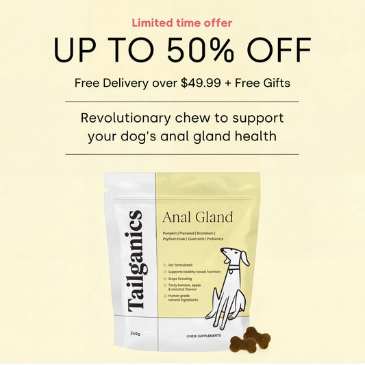 Tailganics™ Scooting & Odour Relief Chews